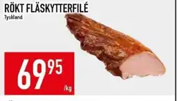 Matdax Rökt fläskytterfilé erbjuda