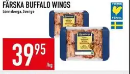 Matdax Lönneberga Färska buffalo wings erbjuda