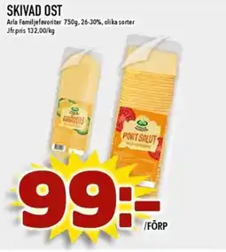 Matdax Arla Skivad ost erbjuda