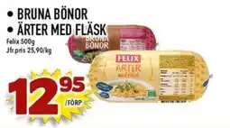Matdax FELIX Bruna bönor • ärter med fläsk erbjuda
