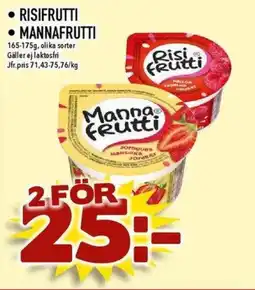 Matdax Risifrutti • Mannafrutti erbjuda