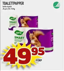Matdax Serla Toalettpapper erbjuda