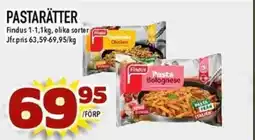Matdax Findus Pastarätter erbjuda