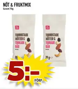 Din Mat Garant Nöt & fruktmix erbjuda