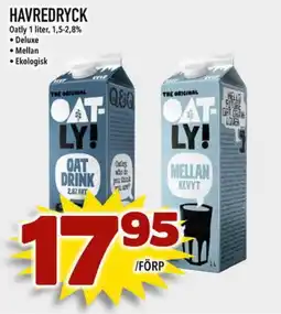 Din Mat OATLY! Havredryck erbjuda