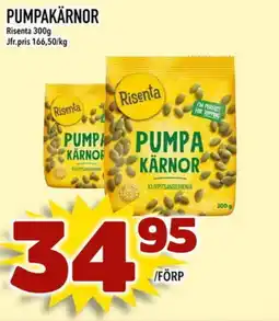 Din Mat Risenta Pumpakärnor erbjuda
