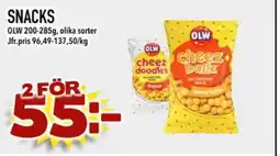 Din Mat OLW Snacks erbjuda