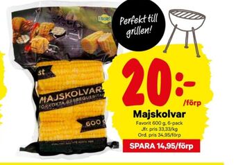 City Gross Favorit Majskolvar erbjuda