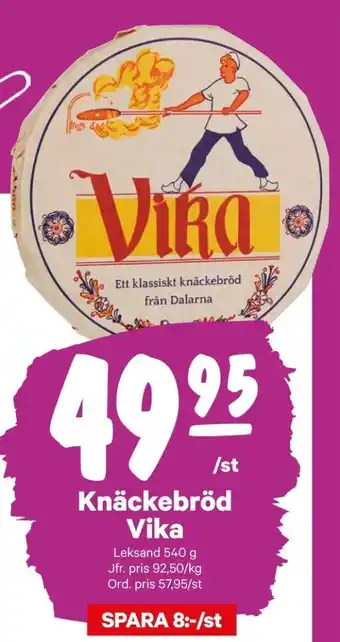 City Gross Vika Knäckebröd erbjuda