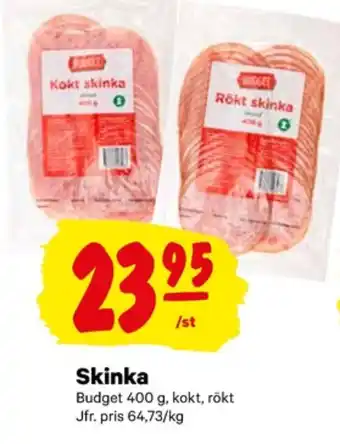 City Gross Budget Skinka erbjuda