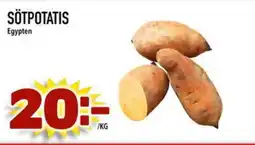 Din Mat Sötpotatis erbjuda