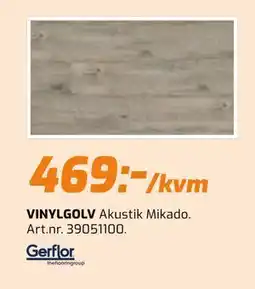 Bolist VINYLGOLV erbjuda