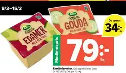 Coop Extra Familjefavoriter, Medlemspris erbjuda