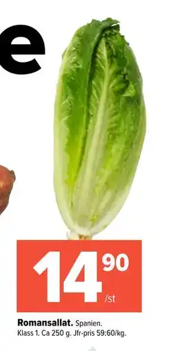 Coop Extra Romansallat erbjuda