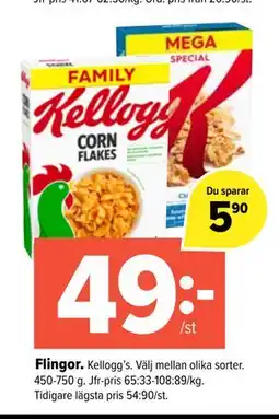 Coop Extra Flingor erbjuda