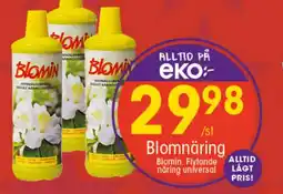 EKO Blomin Blomnäring erbjuda