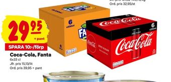 City Gross Fanta Läskedryck erbjuda