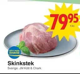 Matöppet Skinkstek erbjuda