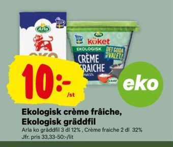 City Gross Arla Köket Crème fraiche erbjuda
