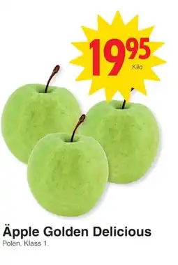Matöppet Äpple Golden Delicious erbjuda