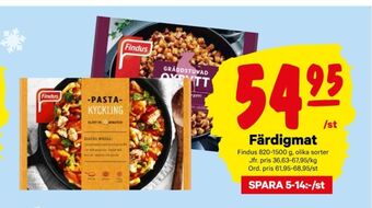 City Gross Findus Färdigrätter erbjuda