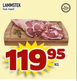 Prisma Mat Lammstek Fryst, import erbjuda