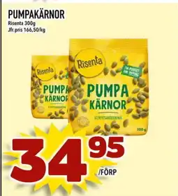 Prisma Mat Pumpakärnor erbjuda