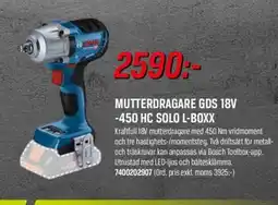 Swedol Mutterdragare GDS 18V -450 HC SOLO L-BOXX erbjuda