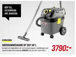 Swedol KÄRCHER Grovdammsugare NT 30/1 AP L erbjuda