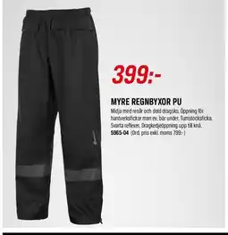 Swedol Myre regnbyxor PU erbjuda