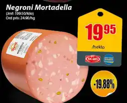 Extra Mjällby Stormarknad Negroni Mortadella erbjuda