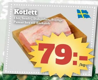 Bonum Matmarknad Kotlett erbjuda