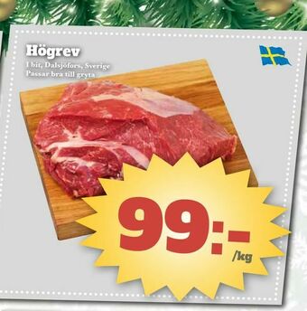 Bonum Matmarknad Högrev erbjuda