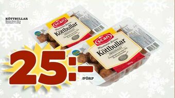 Bonum Matmarknad Köttbullar erbjuda