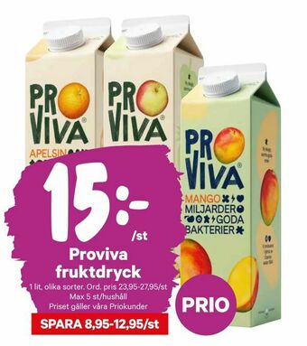 Proviva fruktdryck