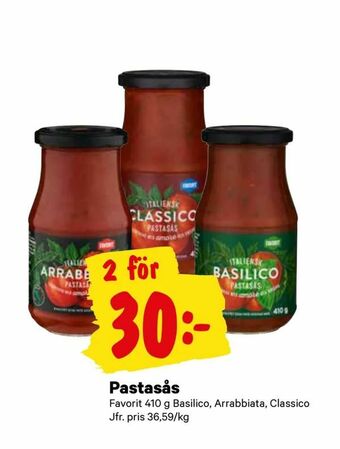 Pastasås