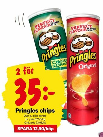 City Gross Pringles chips erbjuda