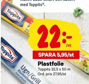 City Gross Plastfolie erbjuda