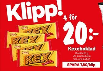 City Gross Kexchoklad erbjuda