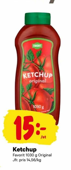 City Gross Ketchup erbjuda