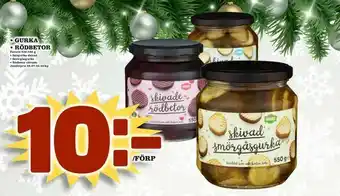 Matdax Gurka • rödbetor erbjuda