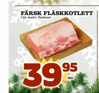 Matdax Färsk fläskkotlett erbjuda