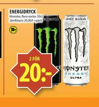 Matvärlden Tensta Energidryck erbjuda