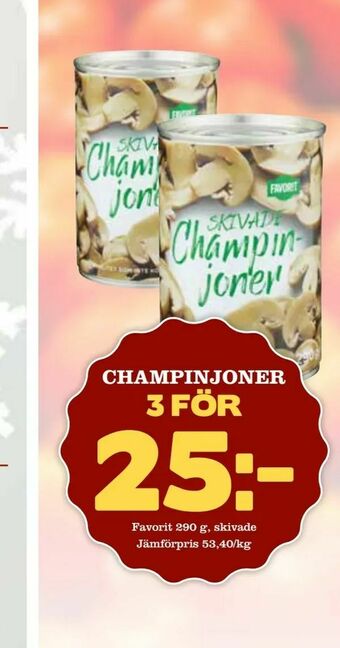Matvärlden Tensta Champinjoner erbjuda
