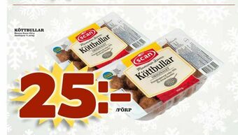 Matvärlden Tensta Köttbullar erbjuda