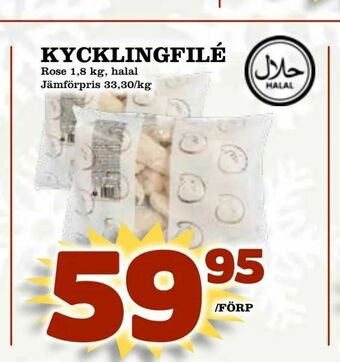 Matvärlden Tensta Kycklingfilé erbjuda