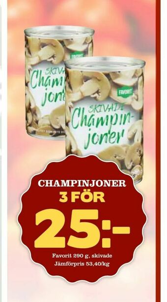 Champinjoner