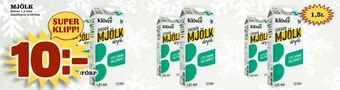 Nya Pulsen Mjölk erbjuda
