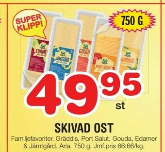Nya Pulsen Skivad ost erbjuda