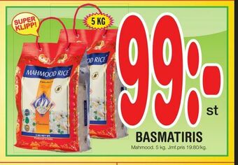 Nya Pulsen Basmatiris erbjuda